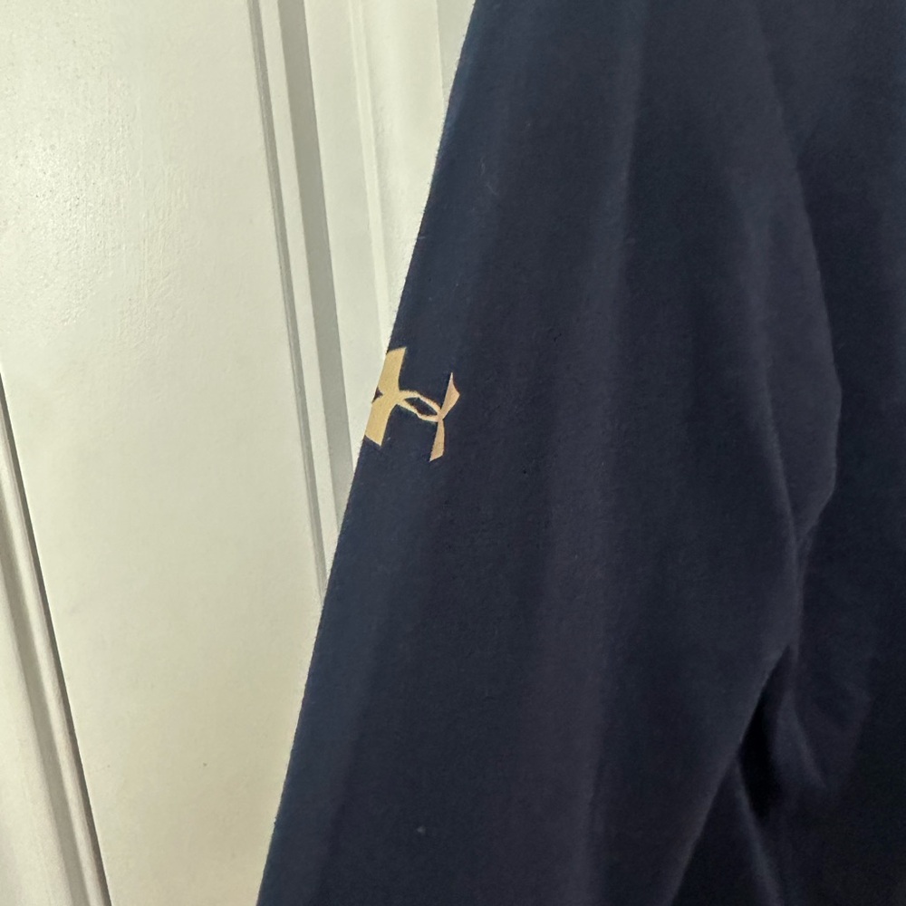 Rams Combine Under Amour Authentic Navy Pullover - image 4